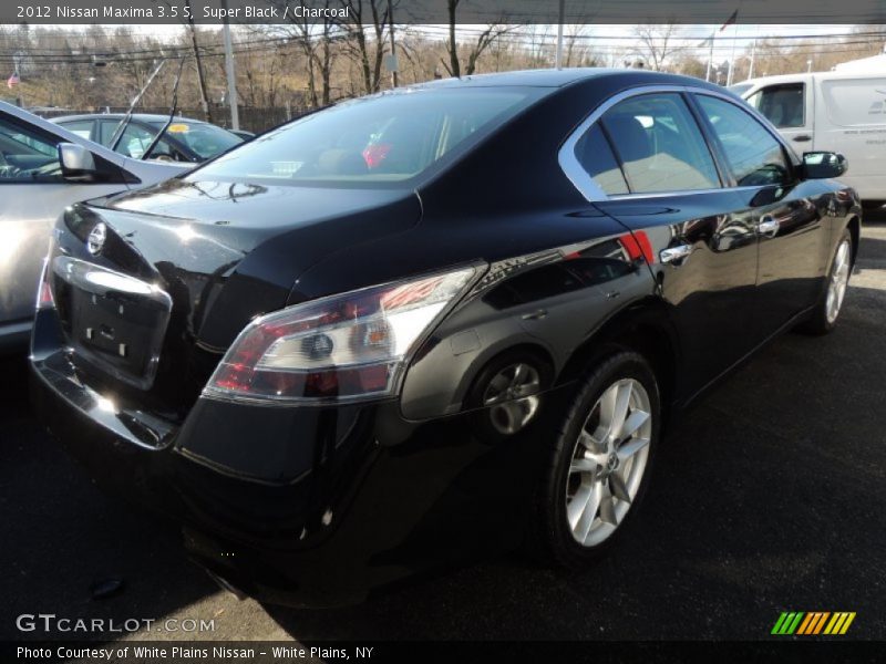 Super Black / Charcoal 2012 Nissan Maxima 3.5 S