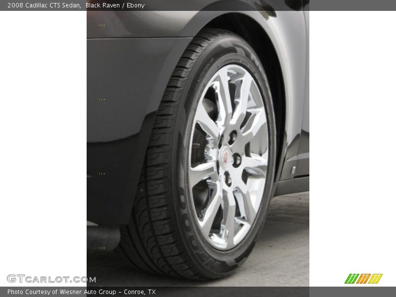 Black Raven / Ebony 2008 Cadillac CTS Sedan
