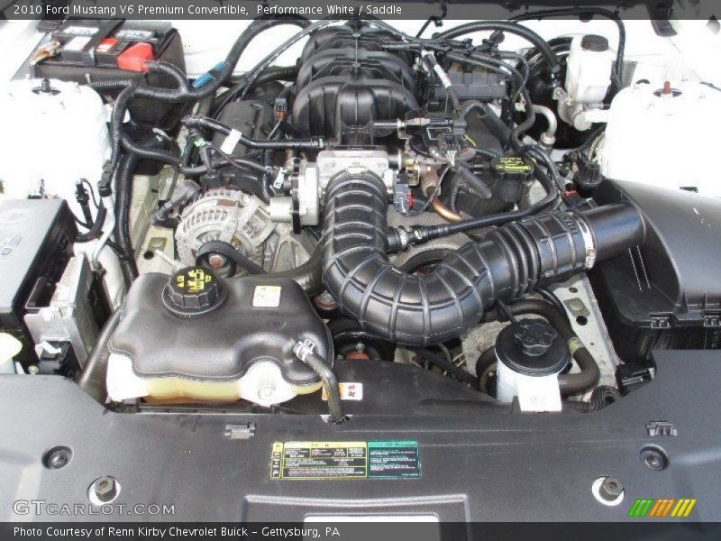  2010 Mustang V6 Premium Convertible Engine - 4.0 Liter SOHC 12-Valve V6