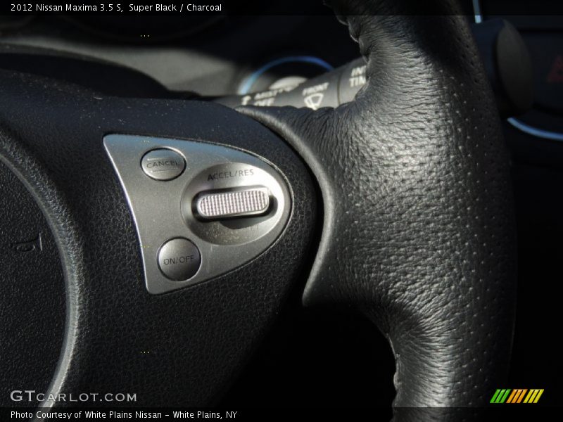 Super Black / Charcoal 2012 Nissan Maxima 3.5 S