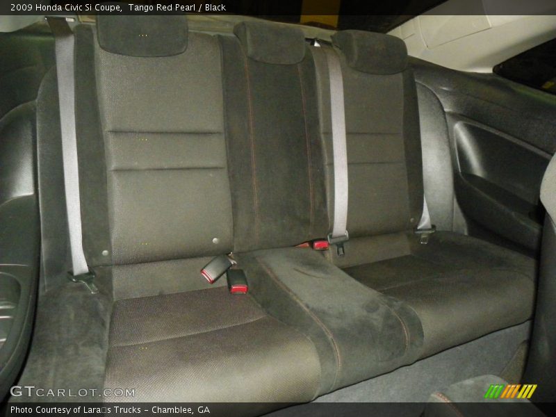 Tango Red Pearl / Black 2009 Honda Civic Si Coupe