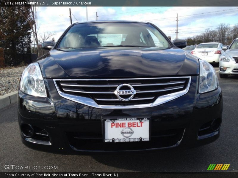 Super Black / Charcoal 2012 Nissan Altima 2.5 S