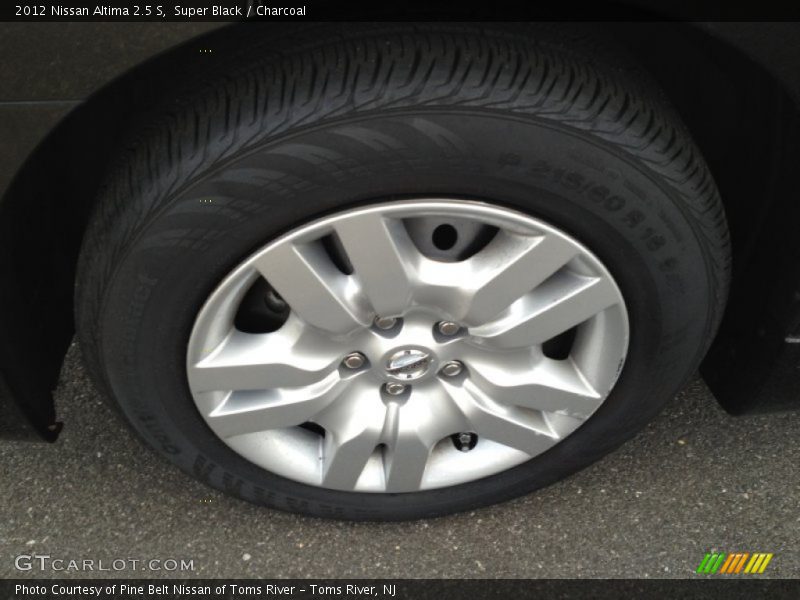 Super Black / Charcoal 2012 Nissan Altima 2.5 S