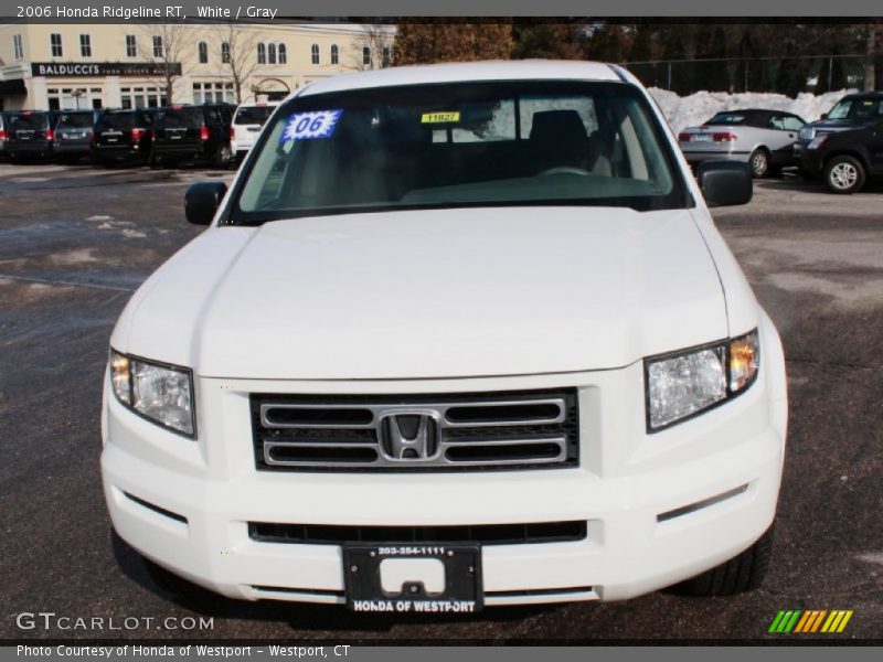 White / Gray 2006 Honda Ridgeline RT