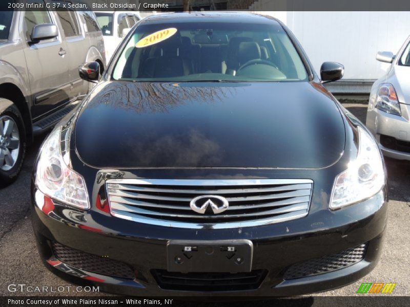 Black Obsidian / Graphite 2009 Infiniti G 37 x Sedan