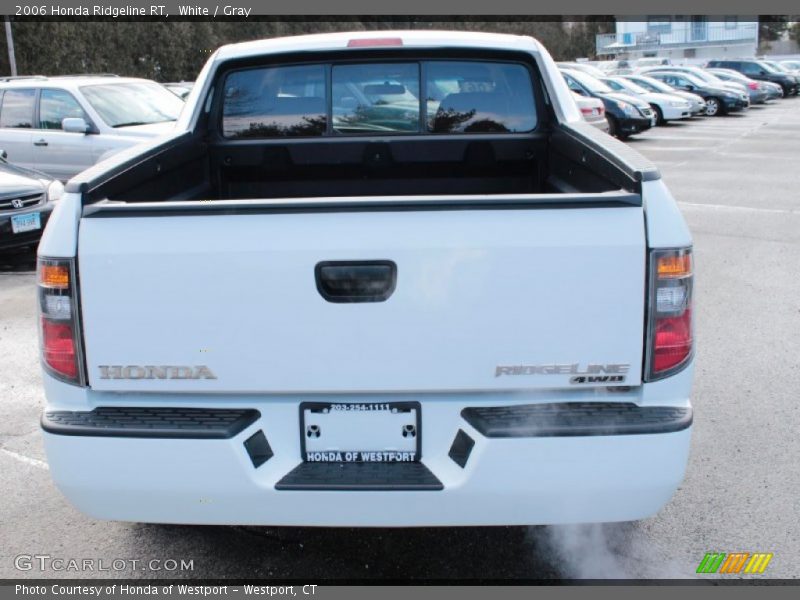 White / Gray 2006 Honda Ridgeline RT
