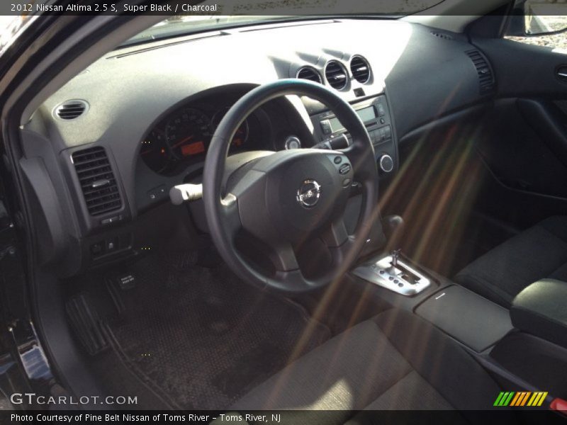 Super Black / Charcoal 2012 Nissan Altima 2.5 S