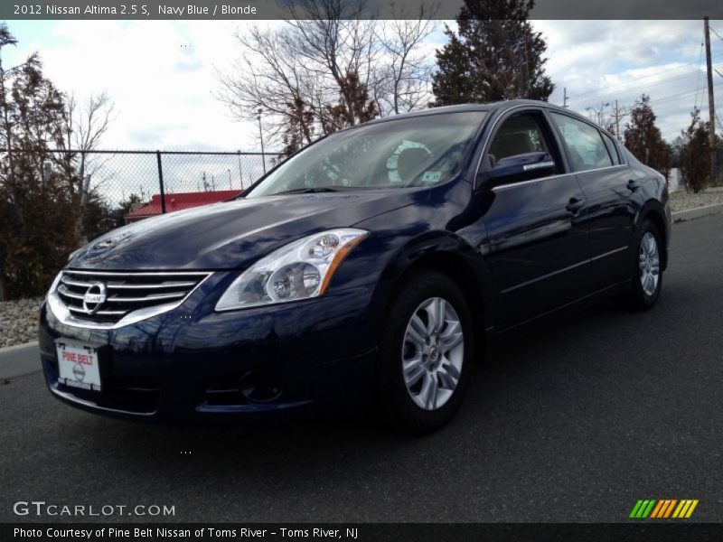 Navy Blue / Blonde 2012 Nissan Altima 2.5 S