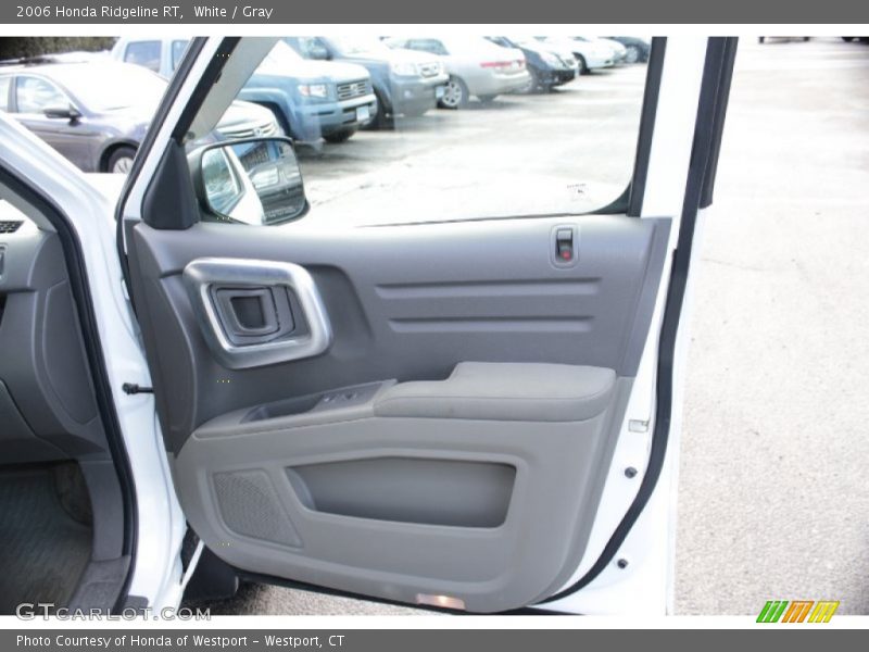 White / Gray 2006 Honda Ridgeline RT