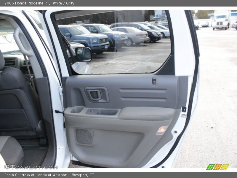 White / Gray 2006 Honda Ridgeline RT