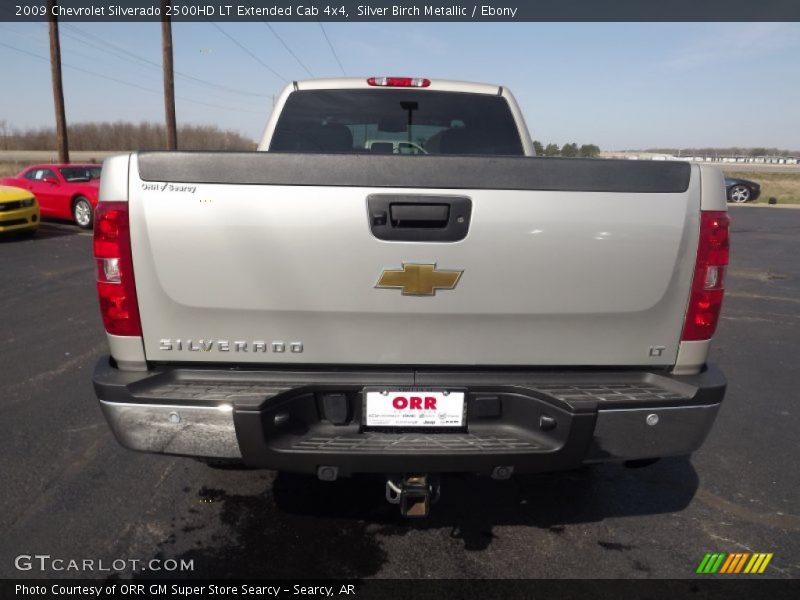 Silver Birch Metallic / Ebony 2009 Chevrolet Silverado 2500HD LT Extended Cab 4x4