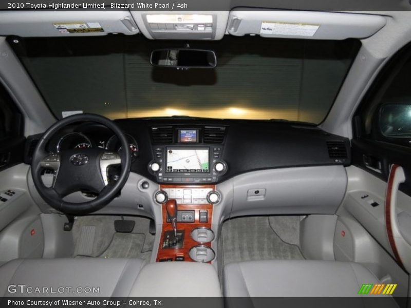 Dashboard of 2010 Highlander Limited