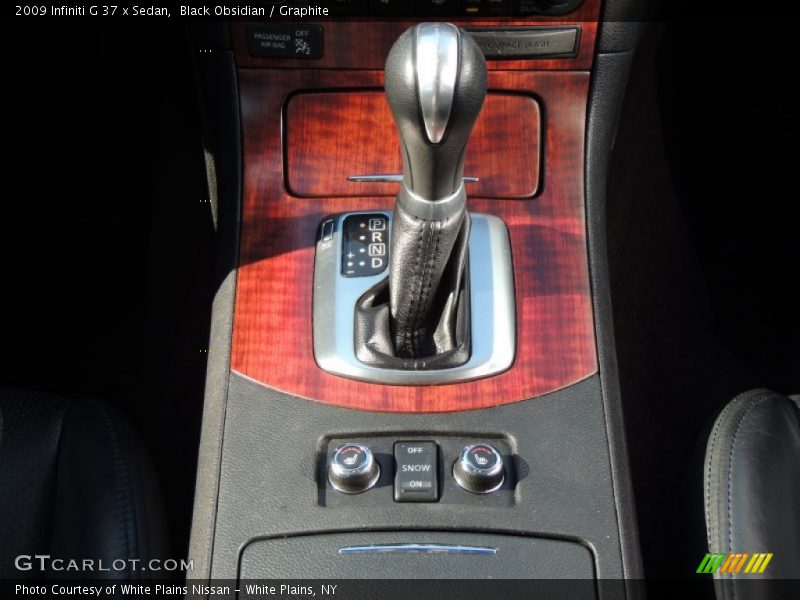 Black Obsidian / Graphite 2009 Infiniti G 37 x Sedan