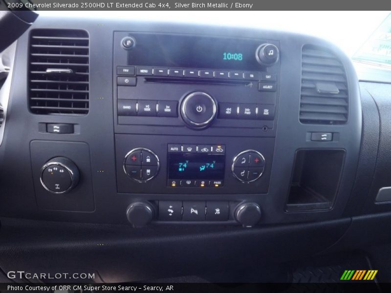 Silver Birch Metallic / Ebony 2009 Chevrolet Silverado 2500HD LT Extended Cab 4x4