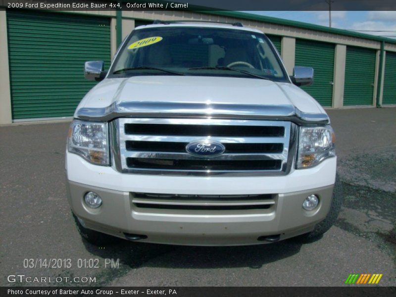 Oxford White / Camel 2009 Ford Expedition Eddie Bauer 4x4
