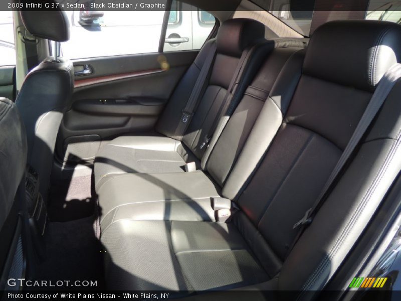 Black Obsidian / Graphite 2009 Infiniti G 37 x Sedan