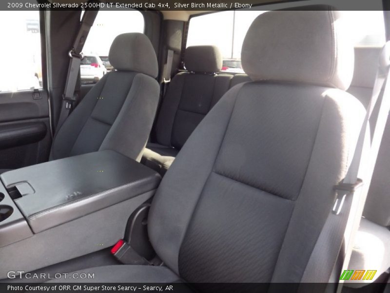 Silver Birch Metallic / Ebony 2009 Chevrolet Silverado 2500HD LT Extended Cab 4x4