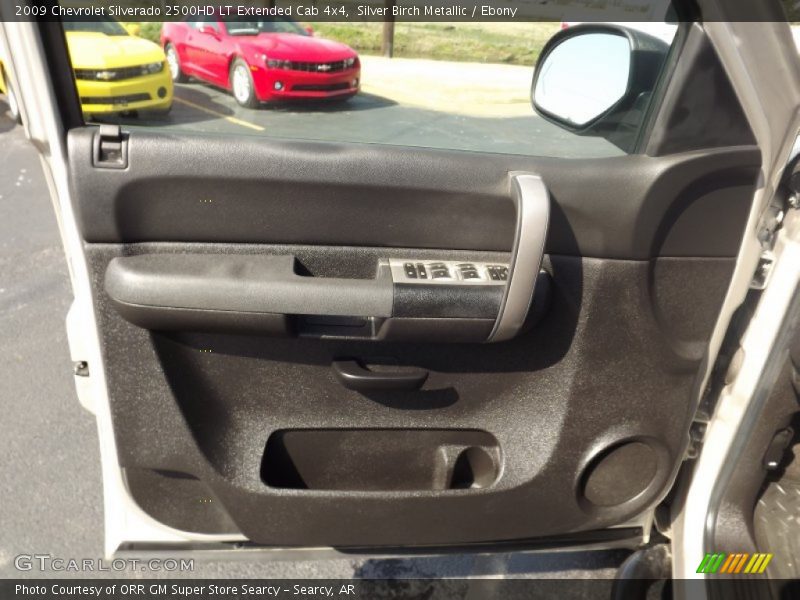 Silver Birch Metallic / Ebony 2009 Chevrolet Silverado 2500HD LT Extended Cab 4x4