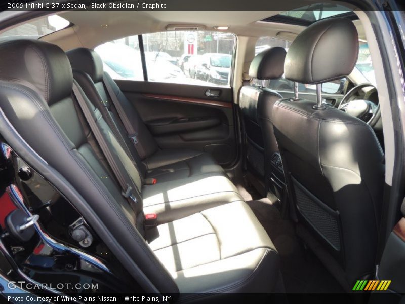 Black Obsidian / Graphite 2009 Infiniti G 37 x Sedan