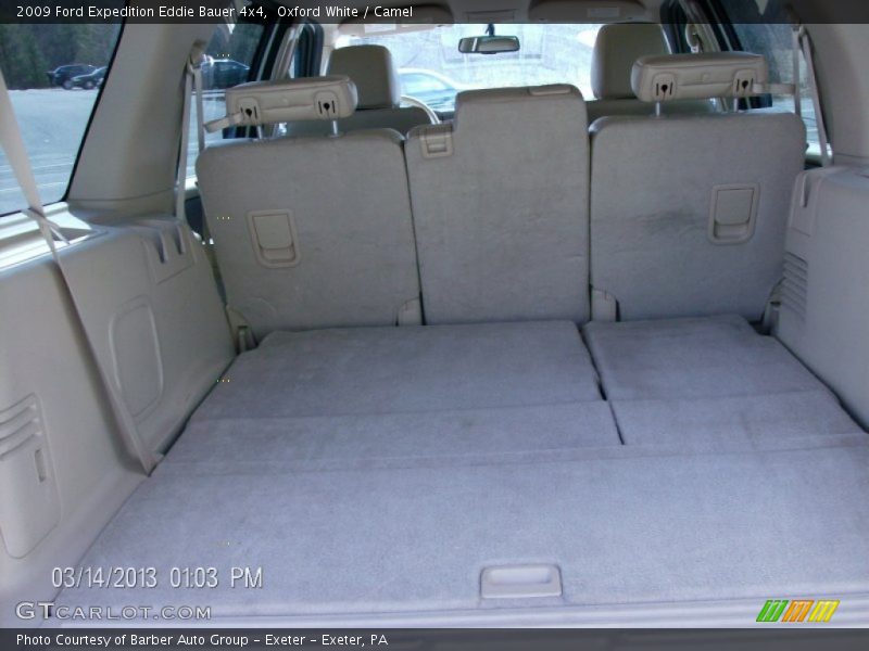 Oxford White / Camel 2009 Ford Expedition Eddie Bauer 4x4