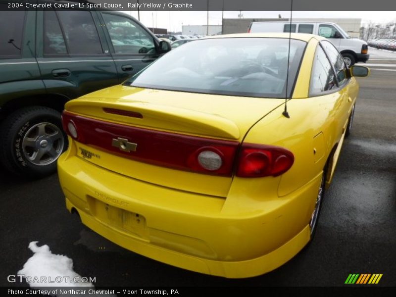 Rally Yellow / Graphite 2004 Chevrolet Cavalier LS Sport Coupe