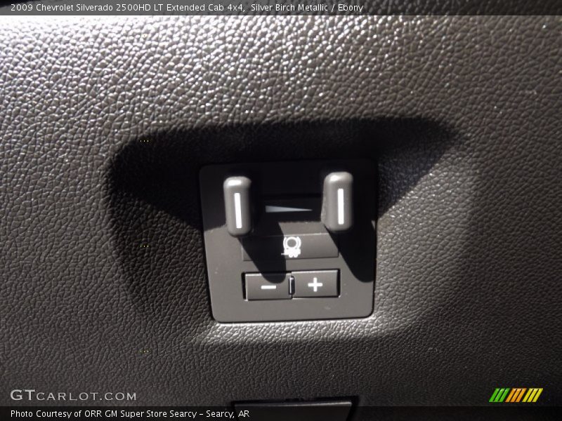 Silver Birch Metallic / Ebony 2009 Chevrolet Silverado 2500HD LT Extended Cab 4x4