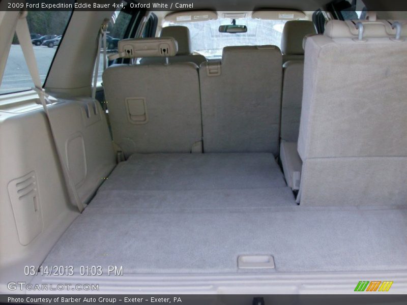 Oxford White / Camel 2009 Ford Expedition Eddie Bauer 4x4