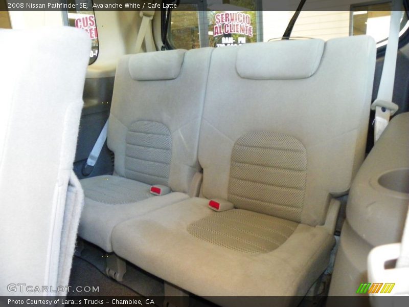Avalanche White / Cafe Latte 2008 Nissan Pathfinder SE