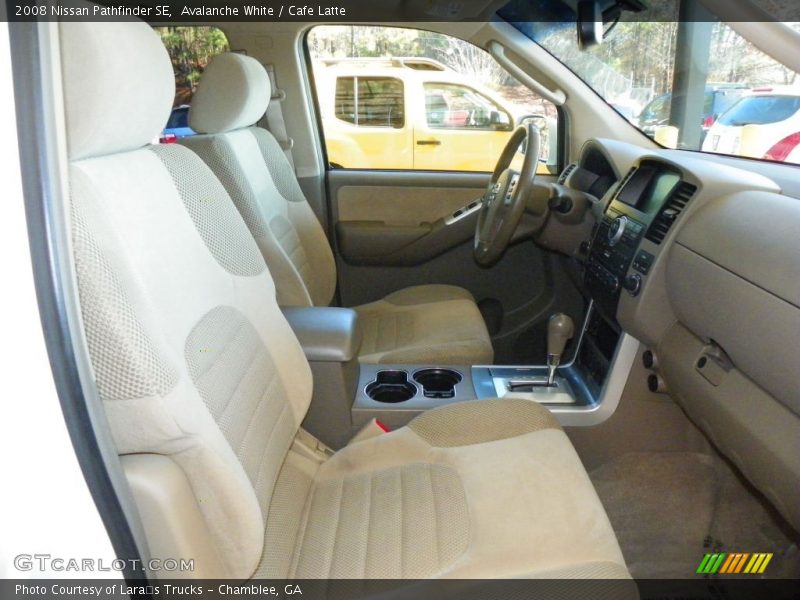 Avalanche White / Cafe Latte 2008 Nissan Pathfinder SE