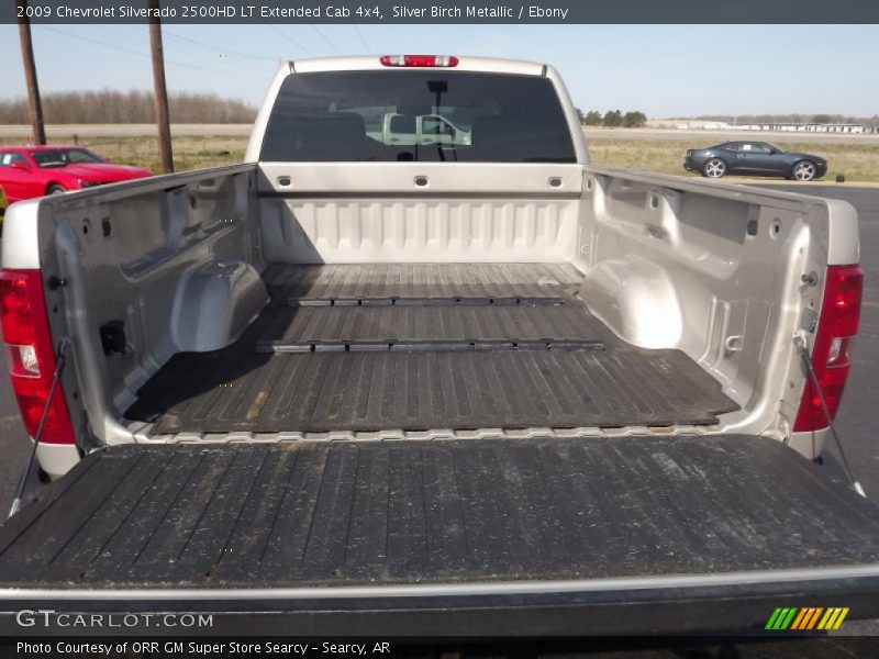 Silver Birch Metallic / Ebony 2009 Chevrolet Silverado 2500HD LT Extended Cab 4x4