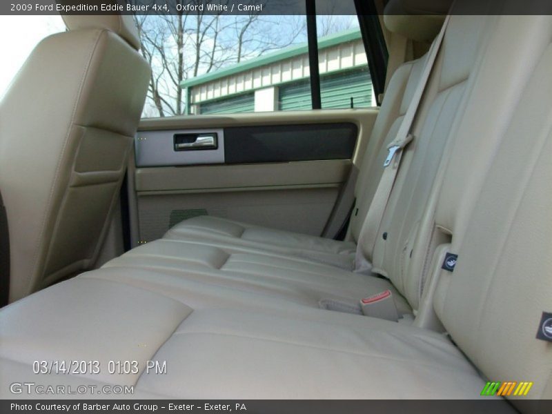 Oxford White / Camel 2009 Ford Expedition Eddie Bauer 4x4