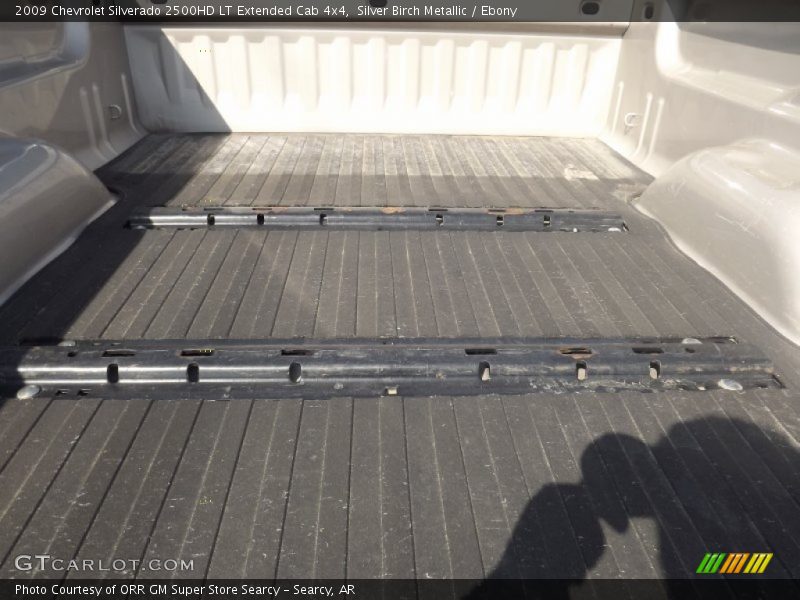 Silver Birch Metallic / Ebony 2009 Chevrolet Silverado 2500HD LT Extended Cab 4x4