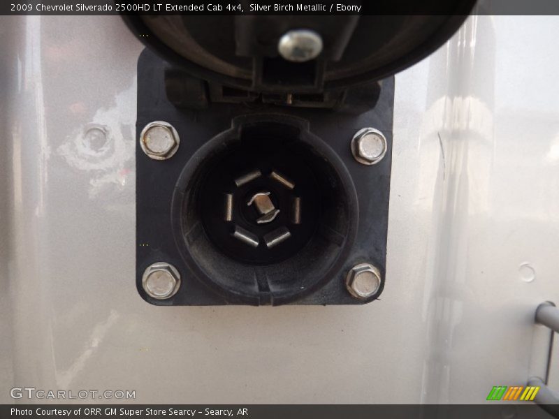 Silver Birch Metallic / Ebony 2009 Chevrolet Silverado 2500HD LT Extended Cab 4x4