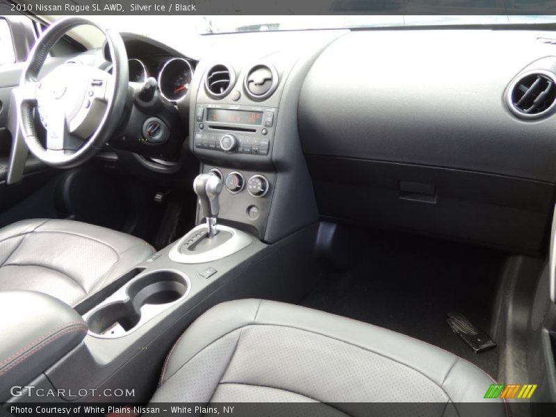 Silver Ice / Black 2010 Nissan Rogue SL AWD