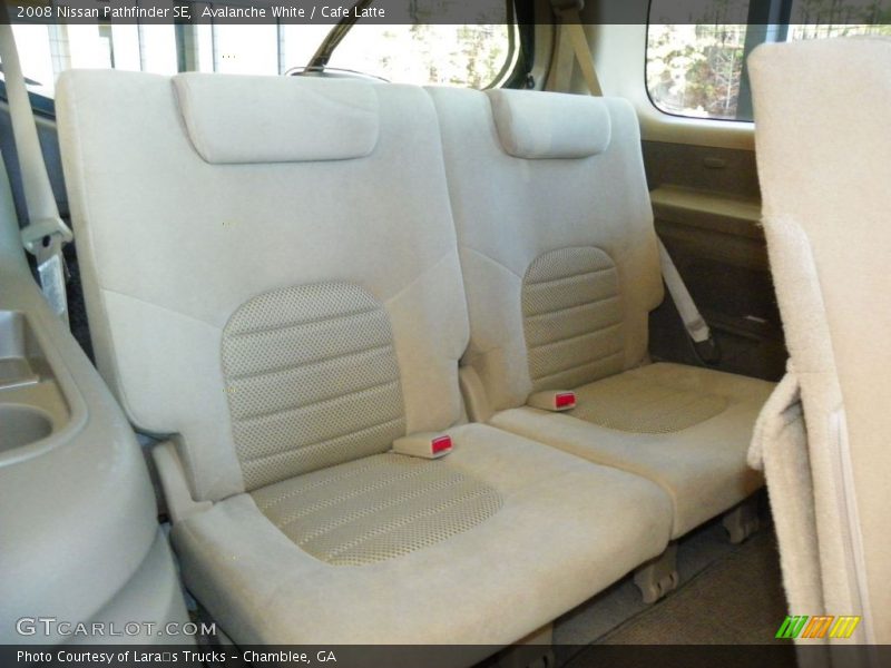 Avalanche White / Cafe Latte 2008 Nissan Pathfinder SE