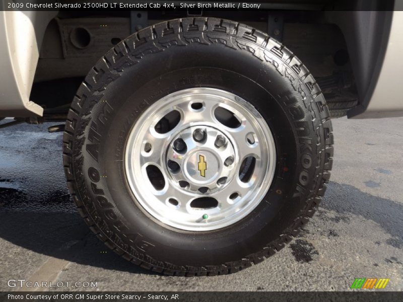  2009 Silverado 2500HD LT Extended Cab 4x4 Wheel