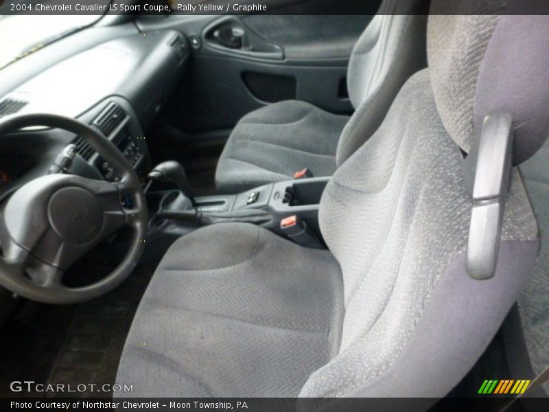 Rally Yellow / Graphite 2004 Chevrolet Cavalier LS Sport Coupe