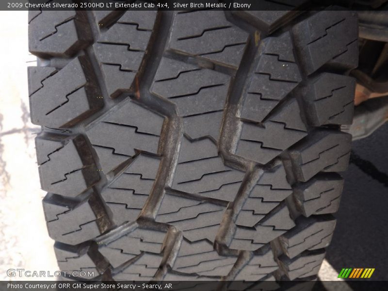 Silver Birch Metallic / Ebony 2009 Chevrolet Silverado 2500HD LT Extended Cab 4x4