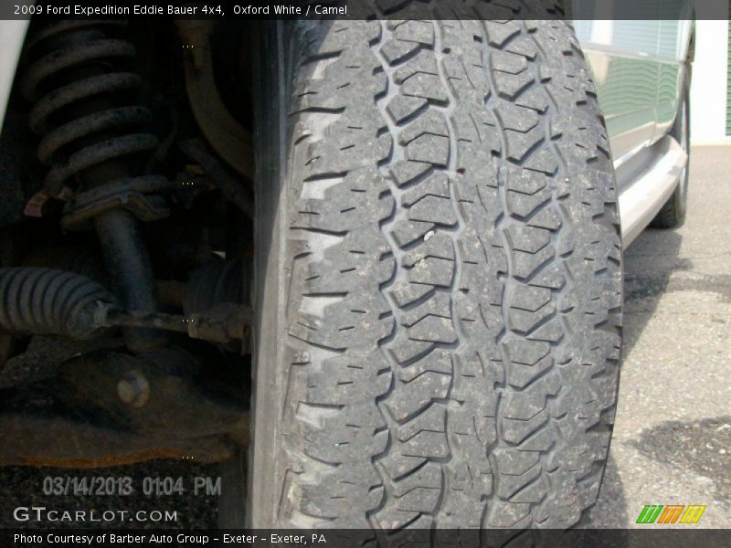 Oxford White / Camel 2009 Ford Expedition Eddie Bauer 4x4