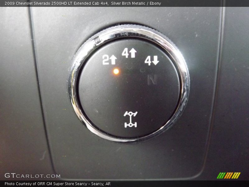 Silver Birch Metallic / Ebony 2009 Chevrolet Silverado 2500HD LT Extended Cab 4x4