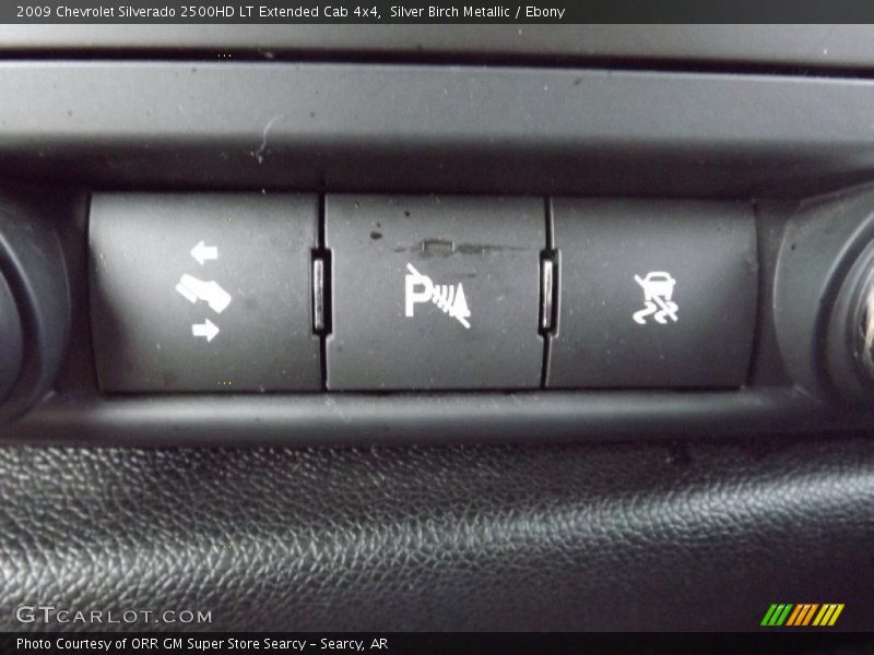 Silver Birch Metallic / Ebony 2009 Chevrolet Silverado 2500HD LT Extended Cab 4x4