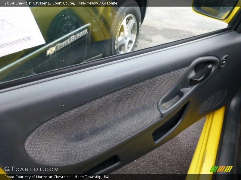 Rally Yellow / Graphite 2004 Chevrolet Cavalier LS Sport Coupe