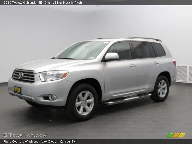 Classic Silver Metallic / Ash 2010 Toyota Highlander SE