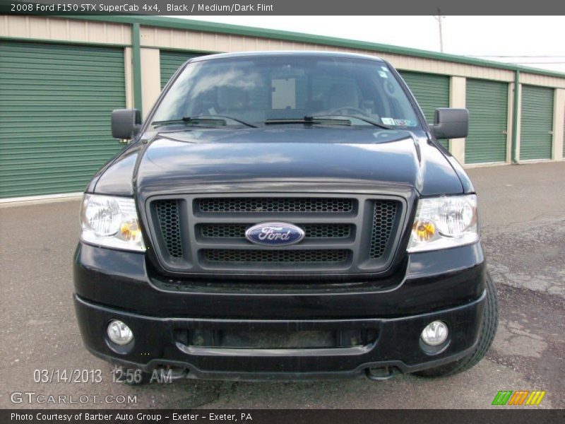 Black / Medium/Dark Flint 2008 Ford F150 STX SuperCab 4x4