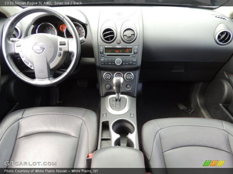 Silver Ice / Black 2010 Nissan Rogue SL AWD