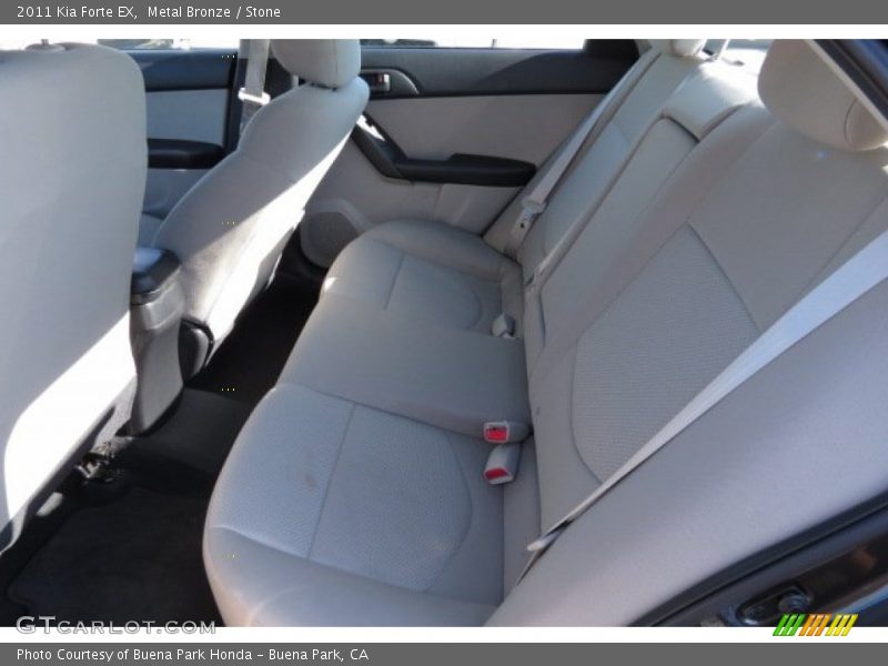 Rear Seat of 2011 Forte EX