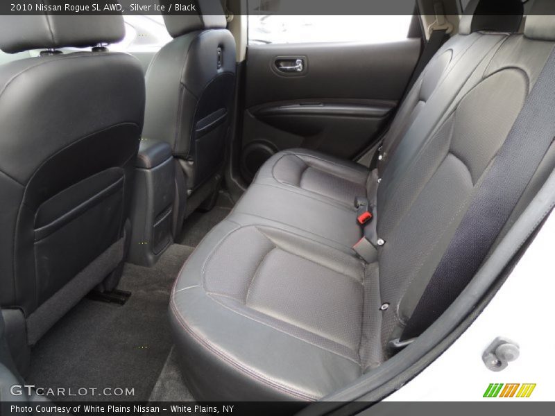 Silver Ice / Black 2010 Nissan Rogue SL AWD