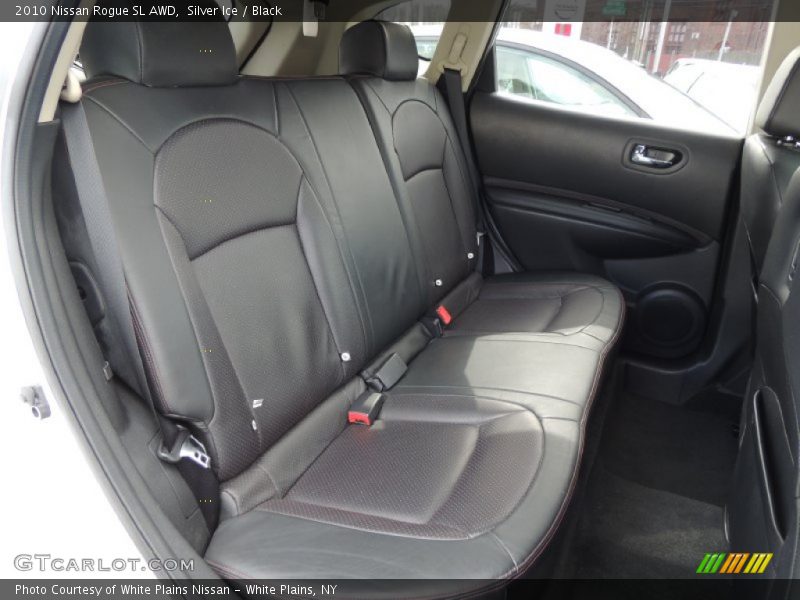 Silver Ice / Black 2010 Nissan Rogue SL AWD