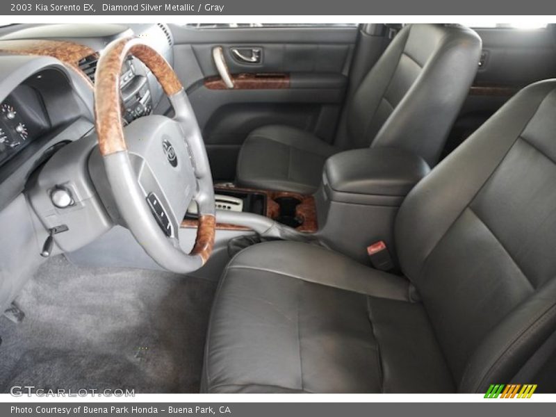  2003 Sorento EX Gray Interior