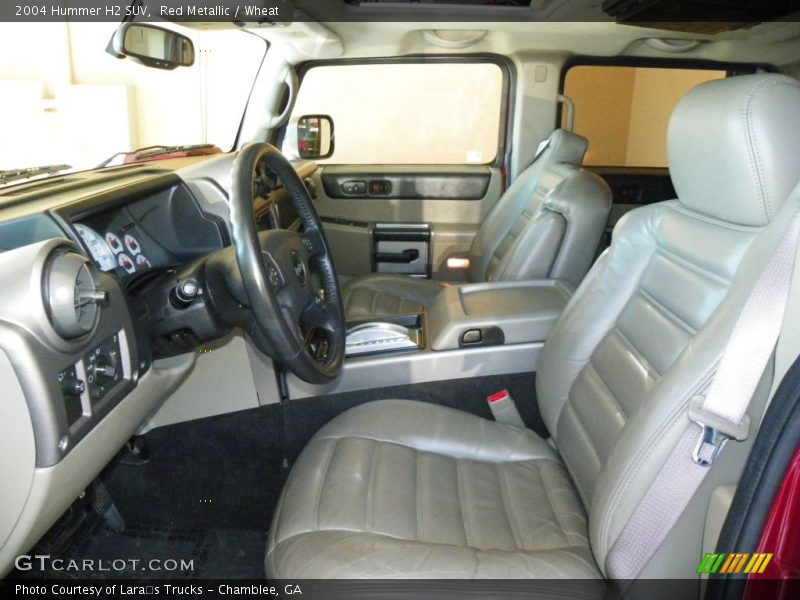 Red Metallic / Wheat 2004 Hummer H2 SUV